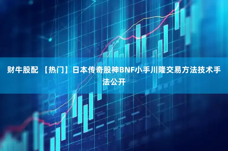 财牛股配 【热门】日本传奇股神BNF小手川隆交易方法技术手法公开